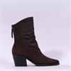 Paul Green Rear Zip Western Ankle Boot - Mocca